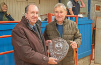 Whitslade Shield presented to E Taylor, Wallish Walls